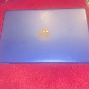 HP stream navy blue laptop